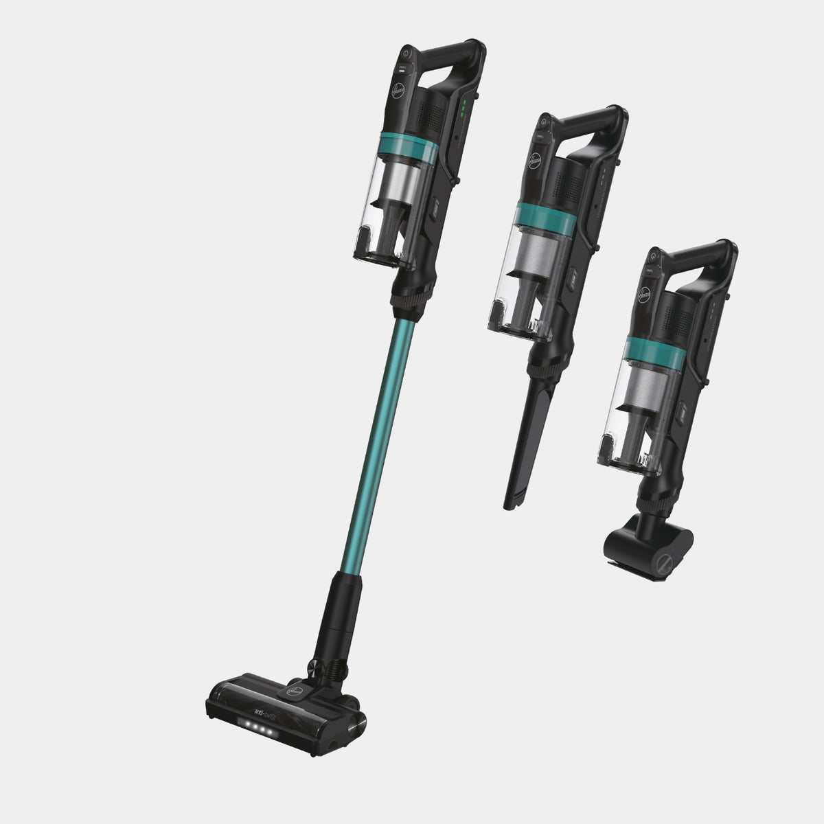 Hoover Cordless Vacuum Cleaner with Anti Hair Wrap, Turquoise - HF1+ P ...