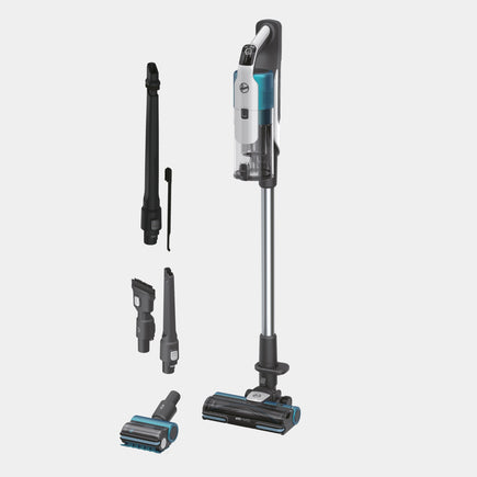 Hoover Cordless Pet Vacuum Cleaner with Anti Hair Wrap(Single Battery), Blue - HF9 Exclusive with Extra Tools